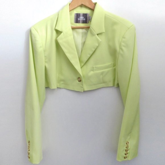 Urban Outfitters Cropped Blazer Size M - Picture 4 of 10